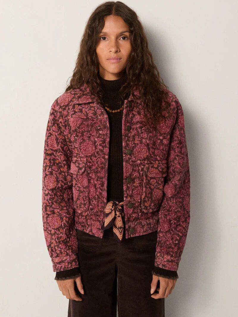 Stunning deep pink Maison Hotel Jacket