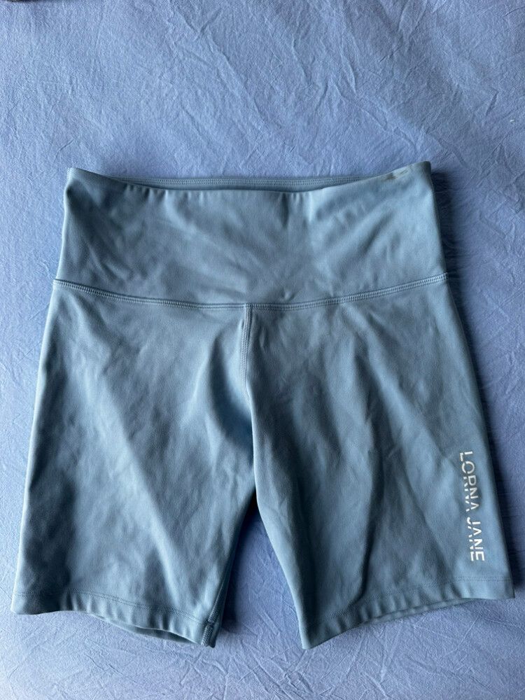 Lorna Jane Baby Blue No Chafe Sports Shorts