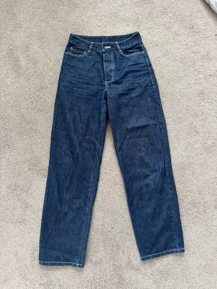 Kowtow Dark Wash Straight Leg Jeans