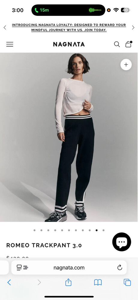 Nagnata Romeo Trackpant NWT