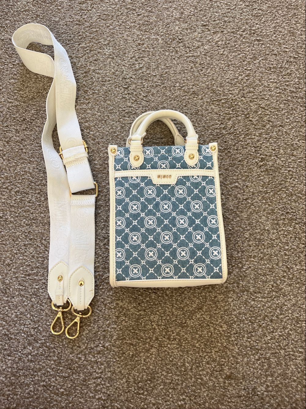 mimco denim bag