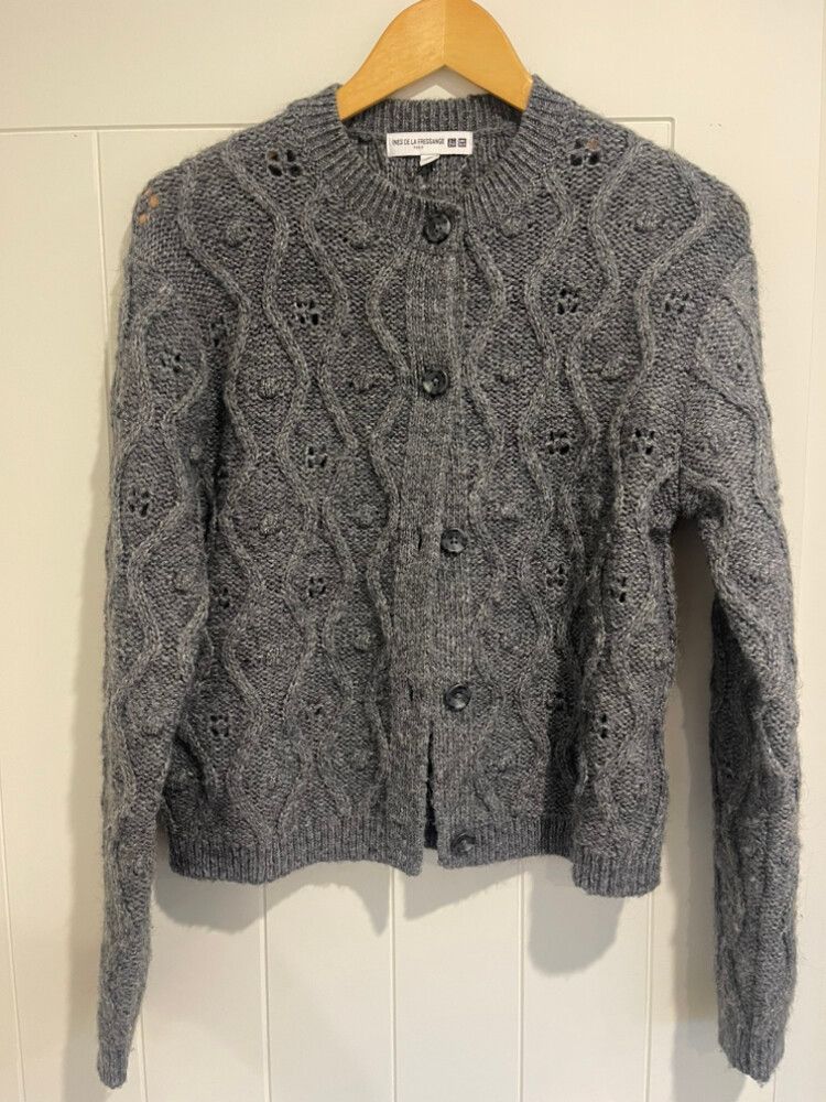 Cable Knit Cardigan - Wool