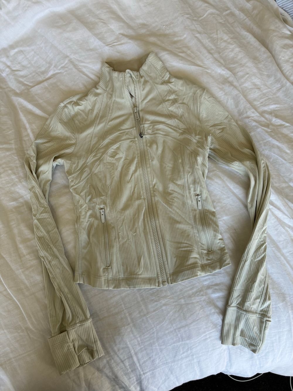Define Cropped Jacket Ribbed Nulu