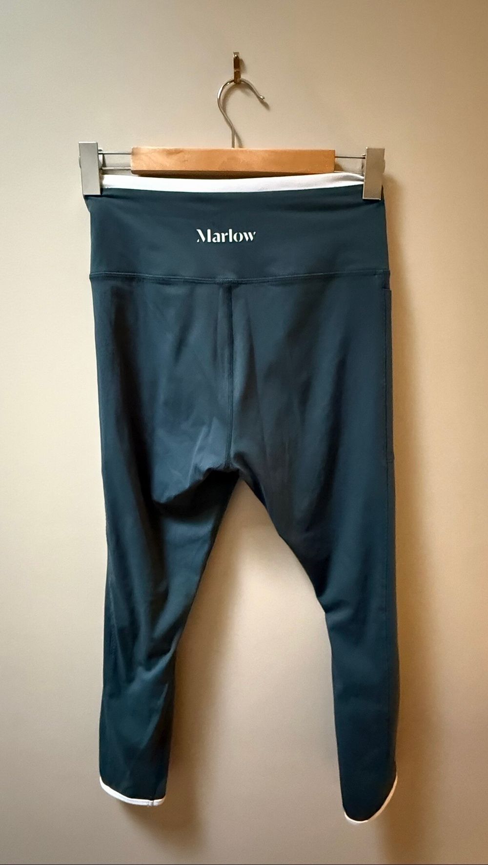 Marlow Green Cropped Leggings
