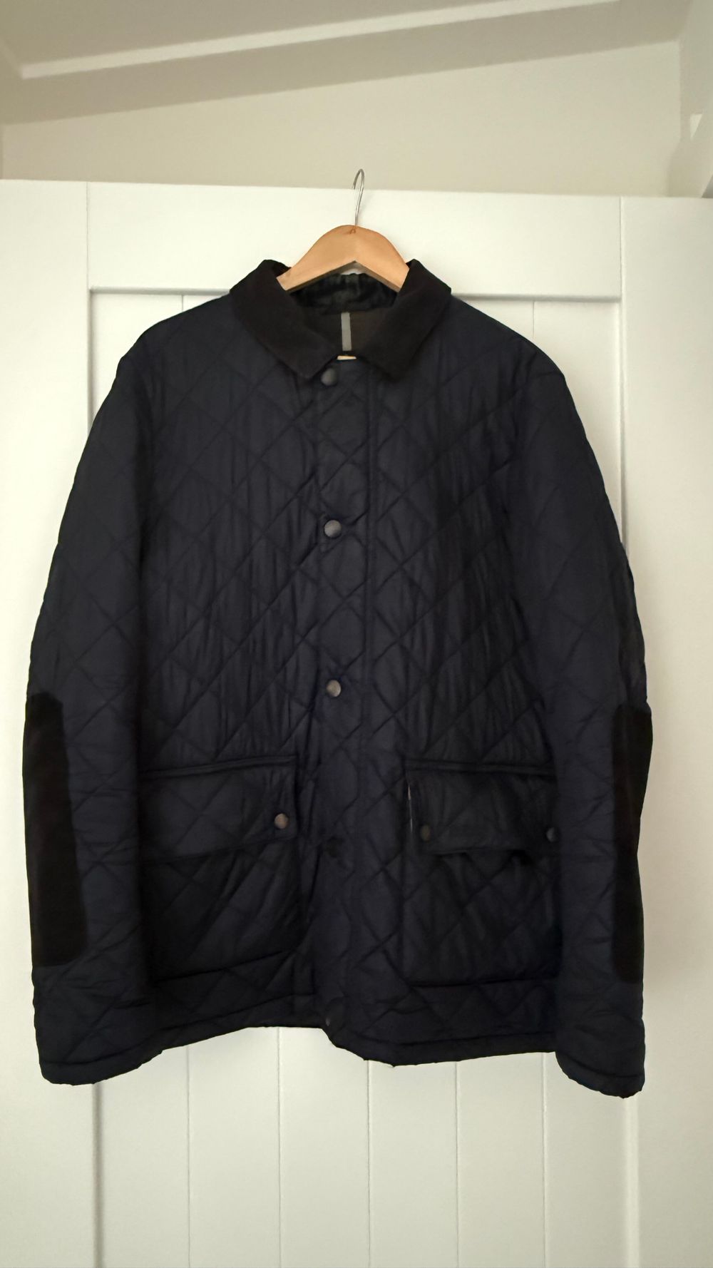 Barbour Navy Quilted Jacket