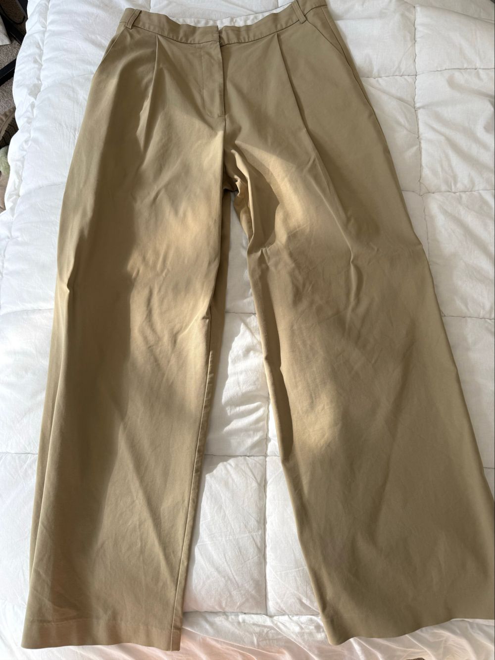 Superette Beige Wide Leg Pants