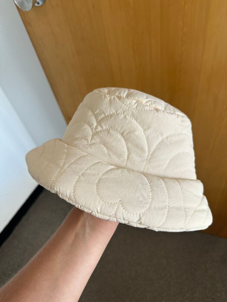 Lack Of Color Ivory Bucket Hat Size M-L
