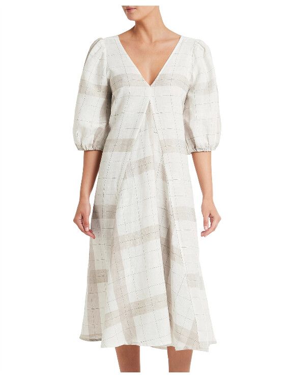 St. Agni Cotton Linen Dress
