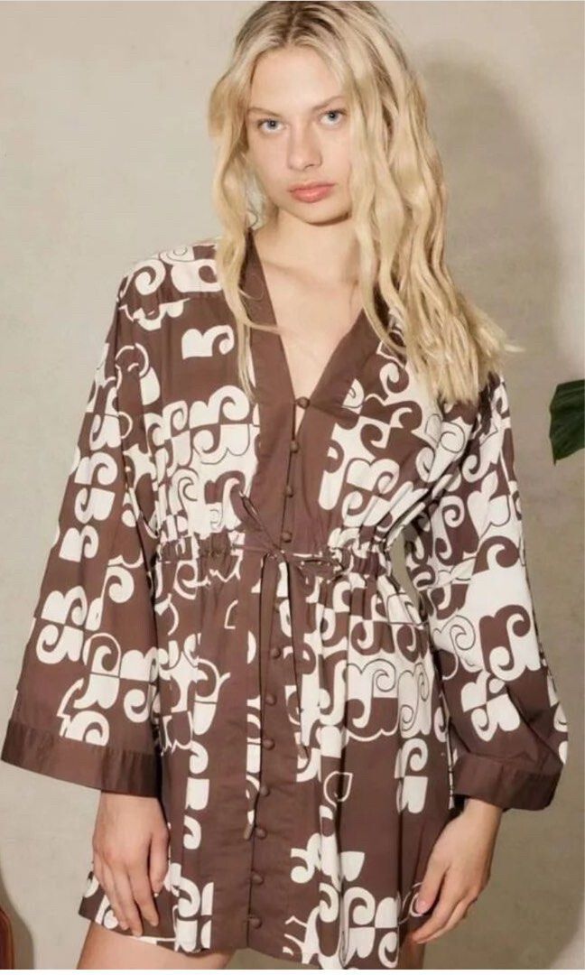 Alemais Maurice Kimono Dress