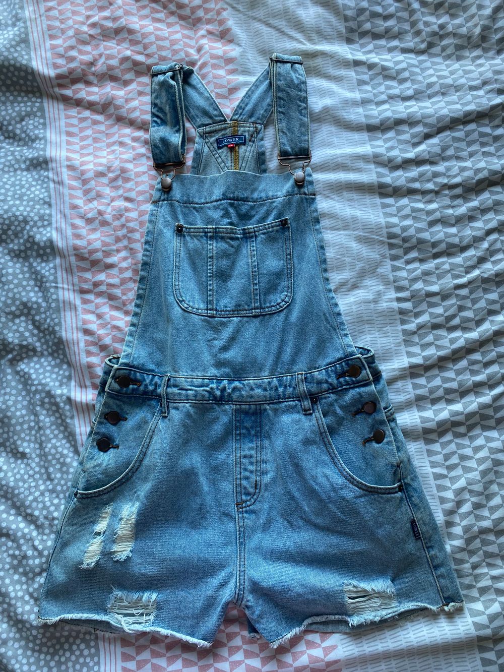 Lower Denim Overalls
