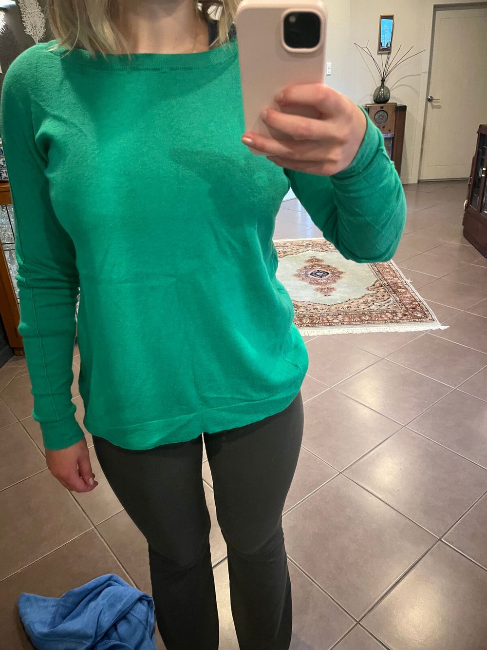 Country Road Green Jumper