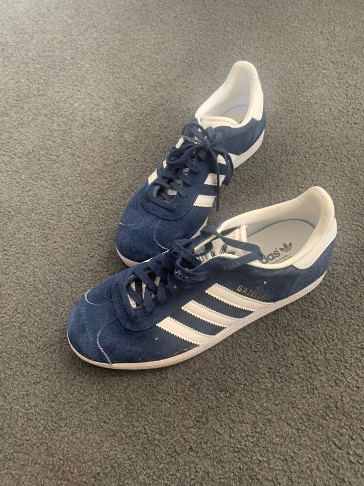 adidas gazelle silver green womens Adidas Gazelle Navy main image 0