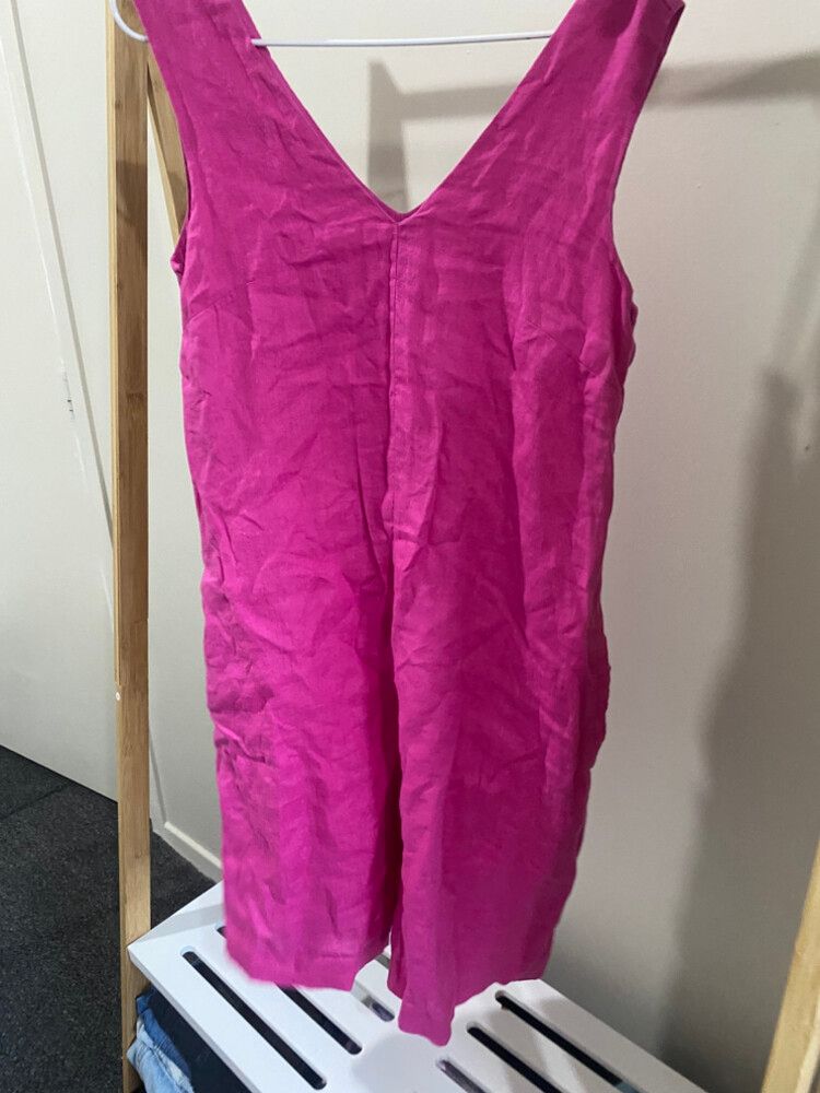 chinese dress ladies Linen Maxi Dress with Adjustable Straps main image 0