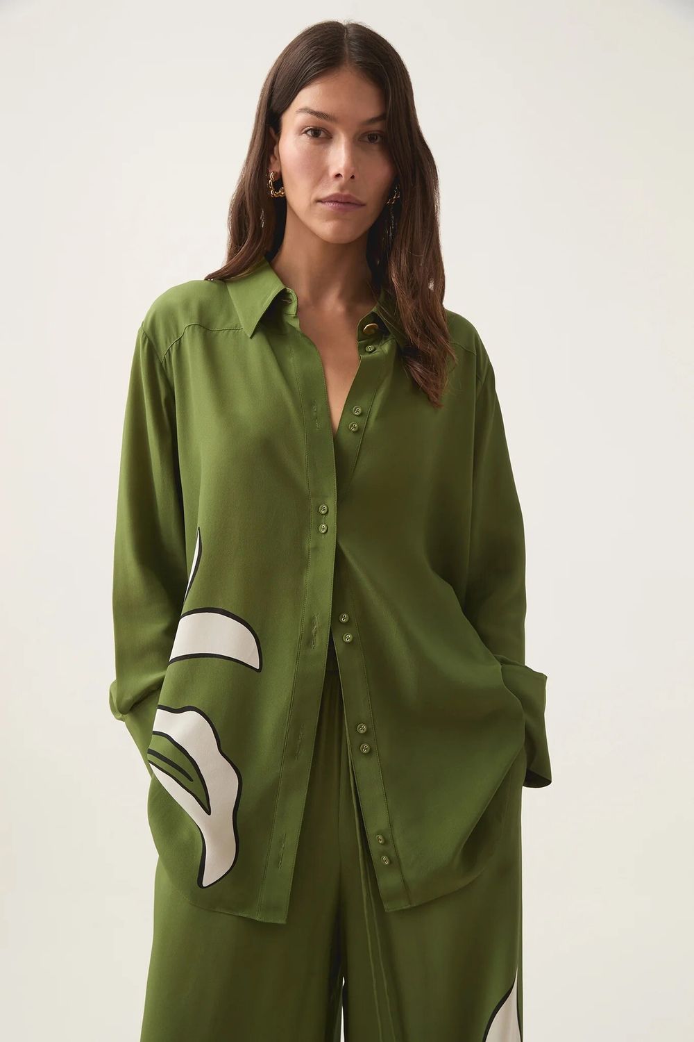 Aje Silk Shirt