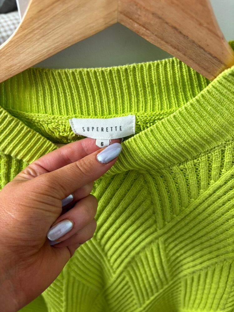 Superette Green Jumper
