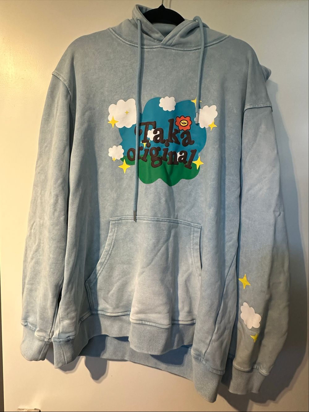 TAKA Original Stone Wash Cloudy Sky Hoodie