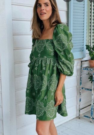 ciao lucia green dress Ciao Lucia Women's Carolinne Dress