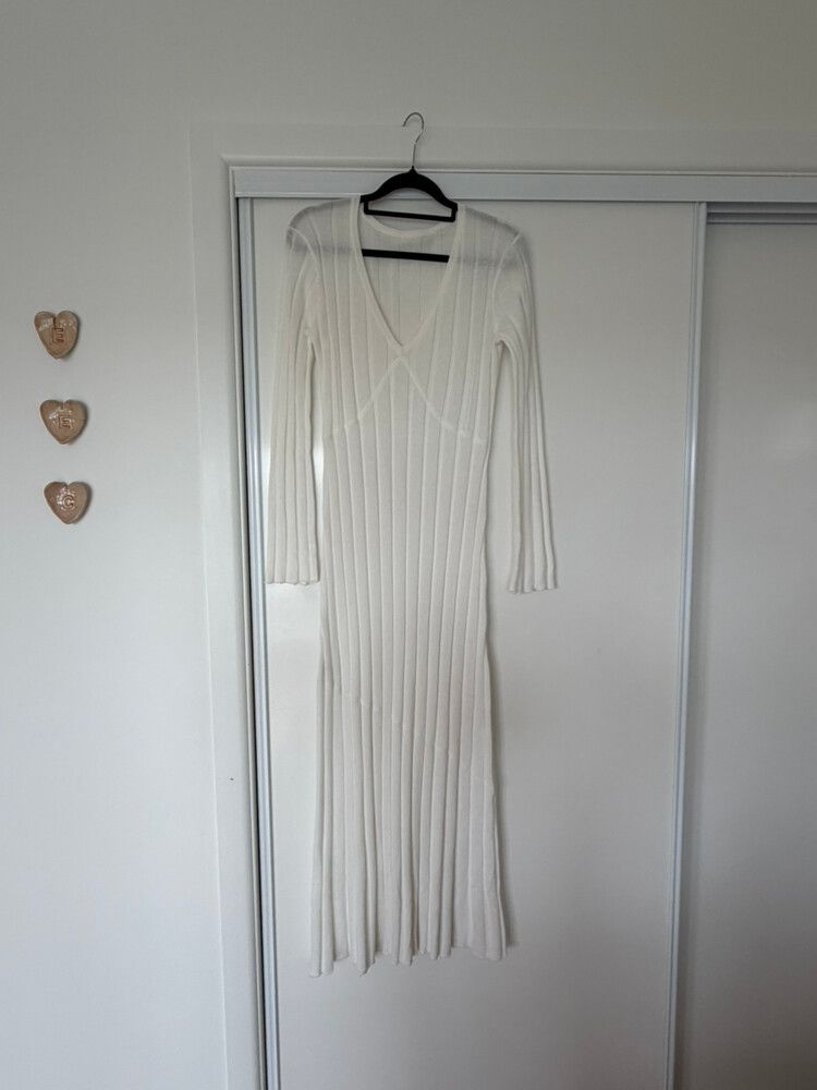 sir the label knit dress sir the label long sleeve knit dress Elm Long Sleeve Midi