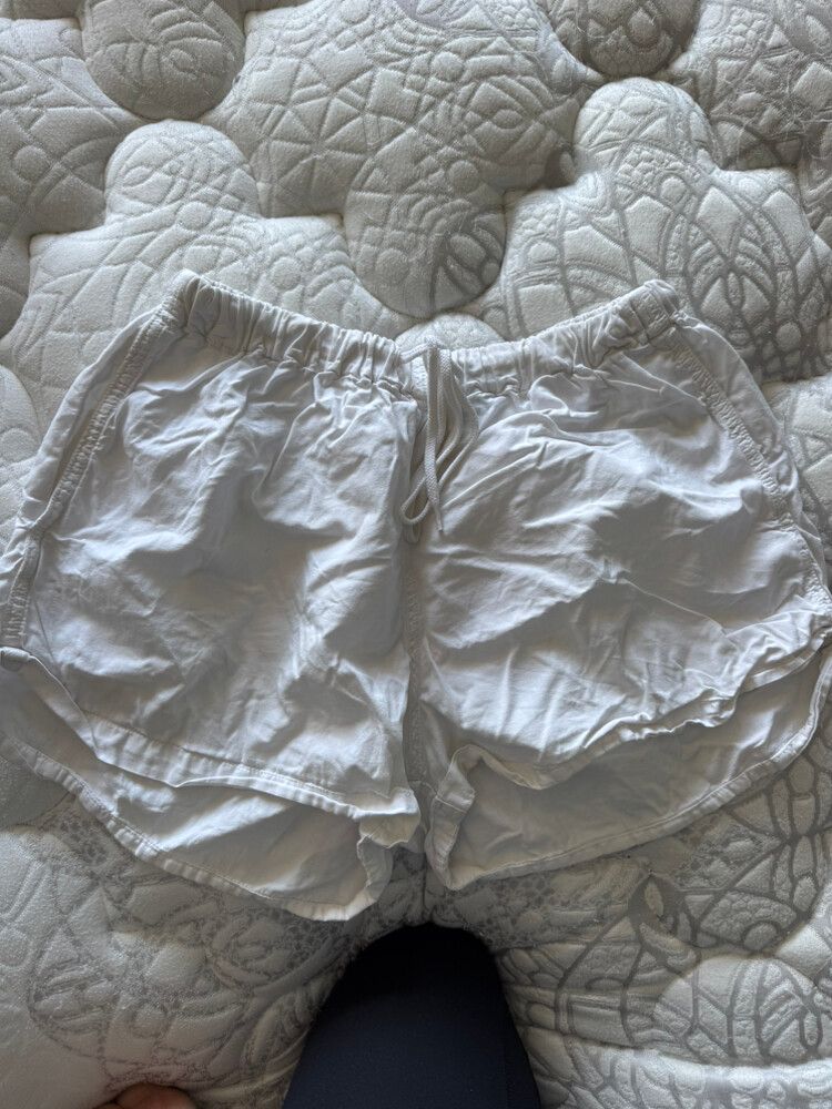 Bassike White Shorts