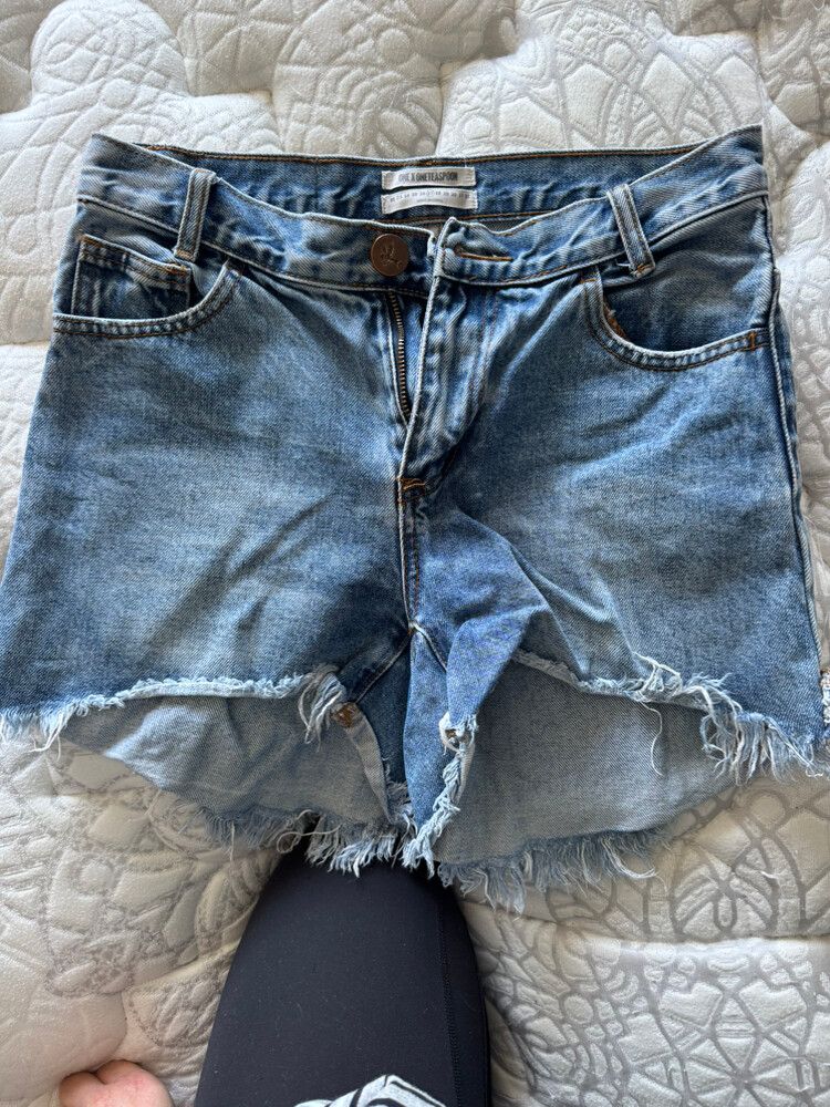one teaspoon blue denim short