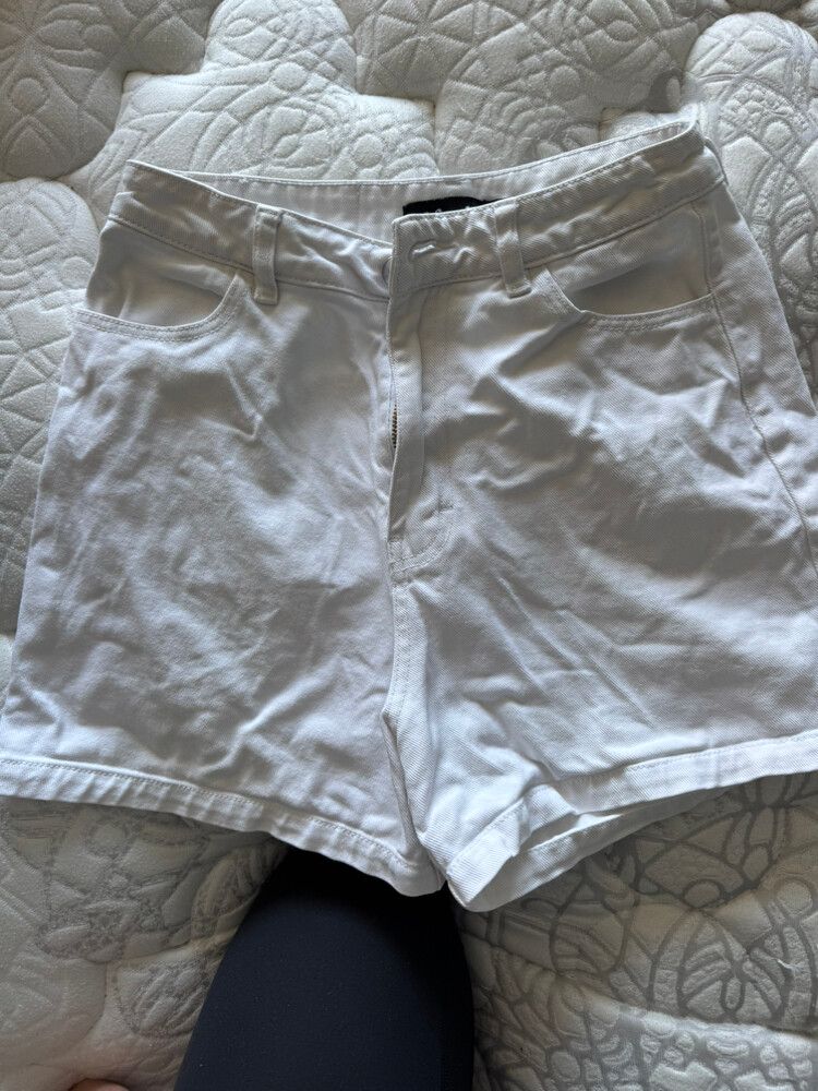 White Shorts