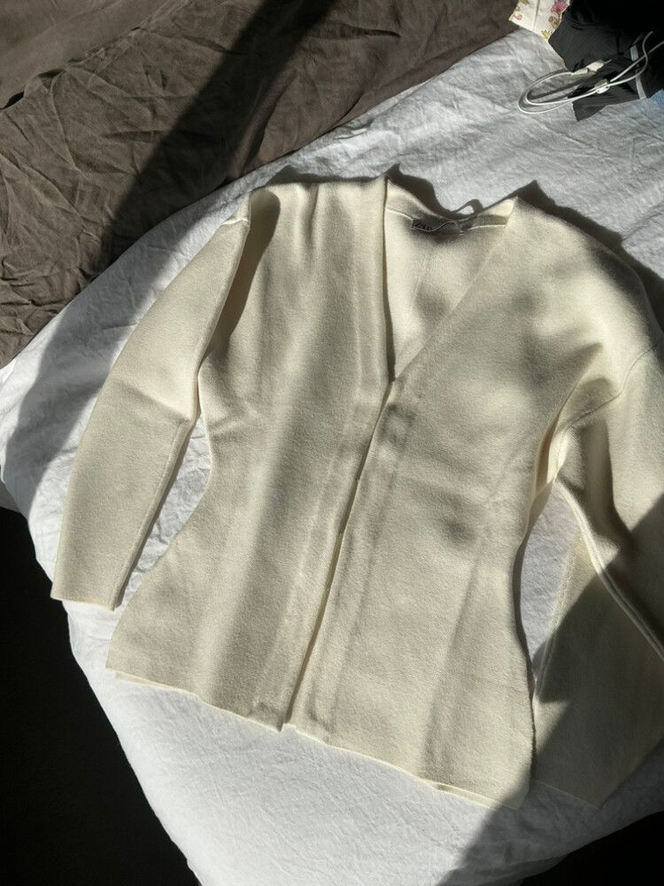 Cream Knit Cardigan