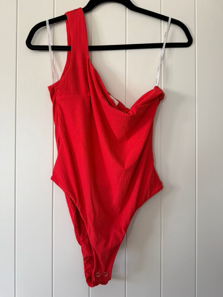 Kookai one shoulder bodysuit