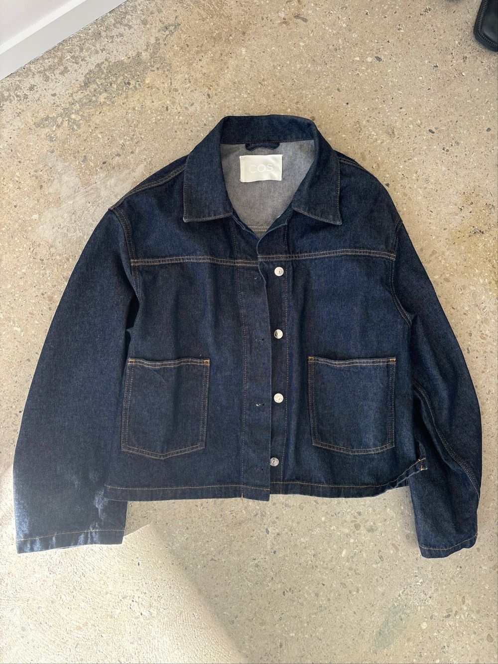 COS Dark Blue Denim Jacket