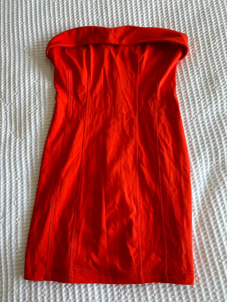 Orange Urban Outfitters Mini Dress