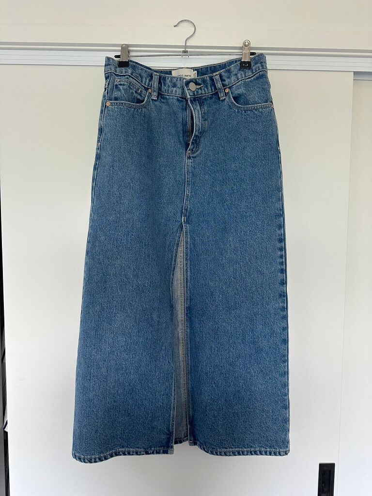 abrand denim skirt
