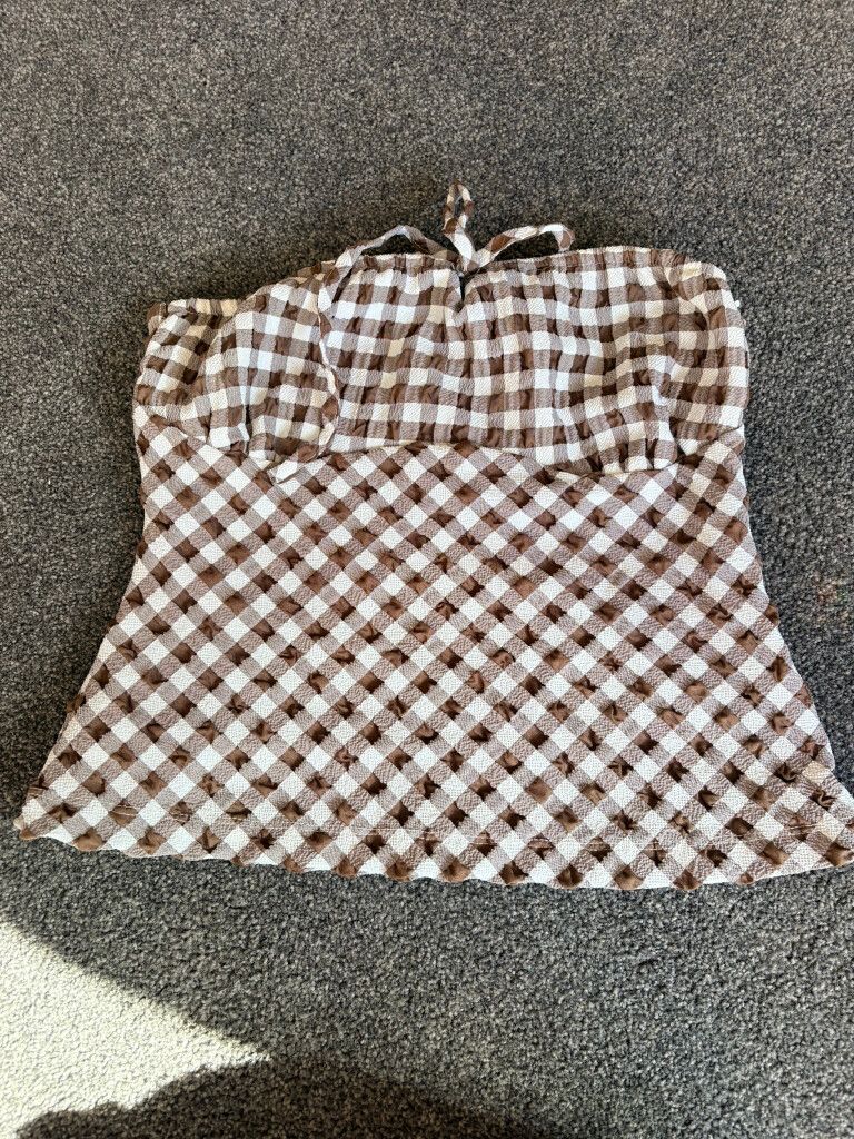 RUBY Prism bodice brown
