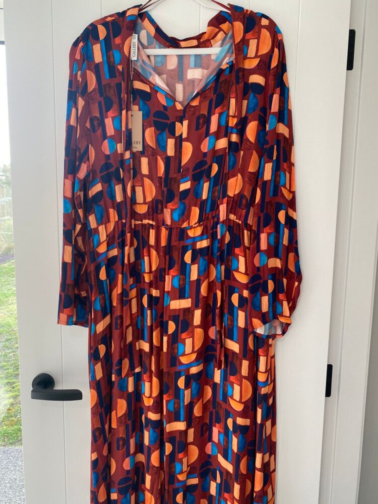 Long Sleeve Full Length Dress