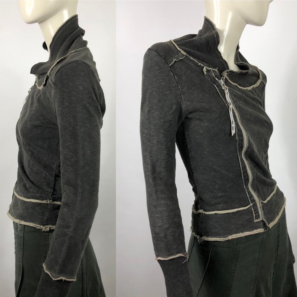 Vintage Y2K Diesel Asymmetric Zip Jacket