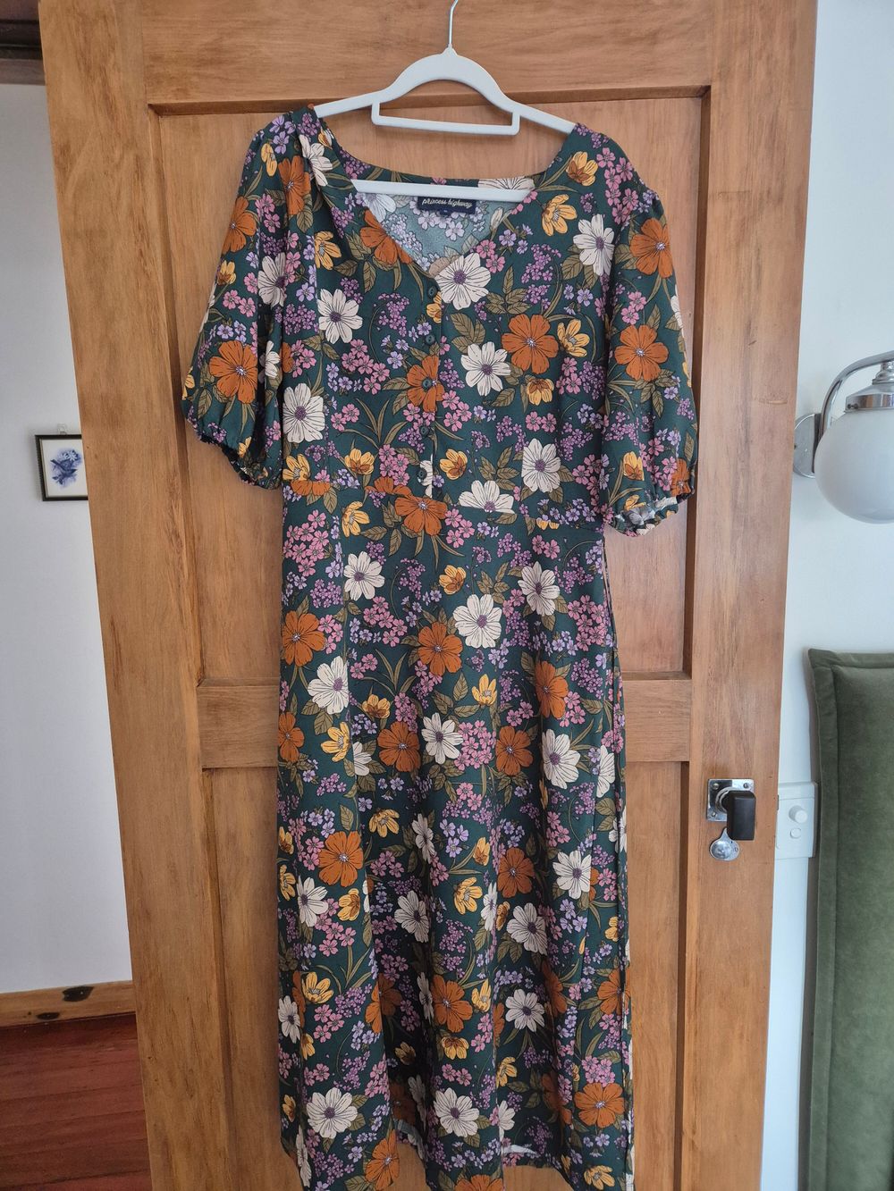 Princess Highway Floral Midi Dress