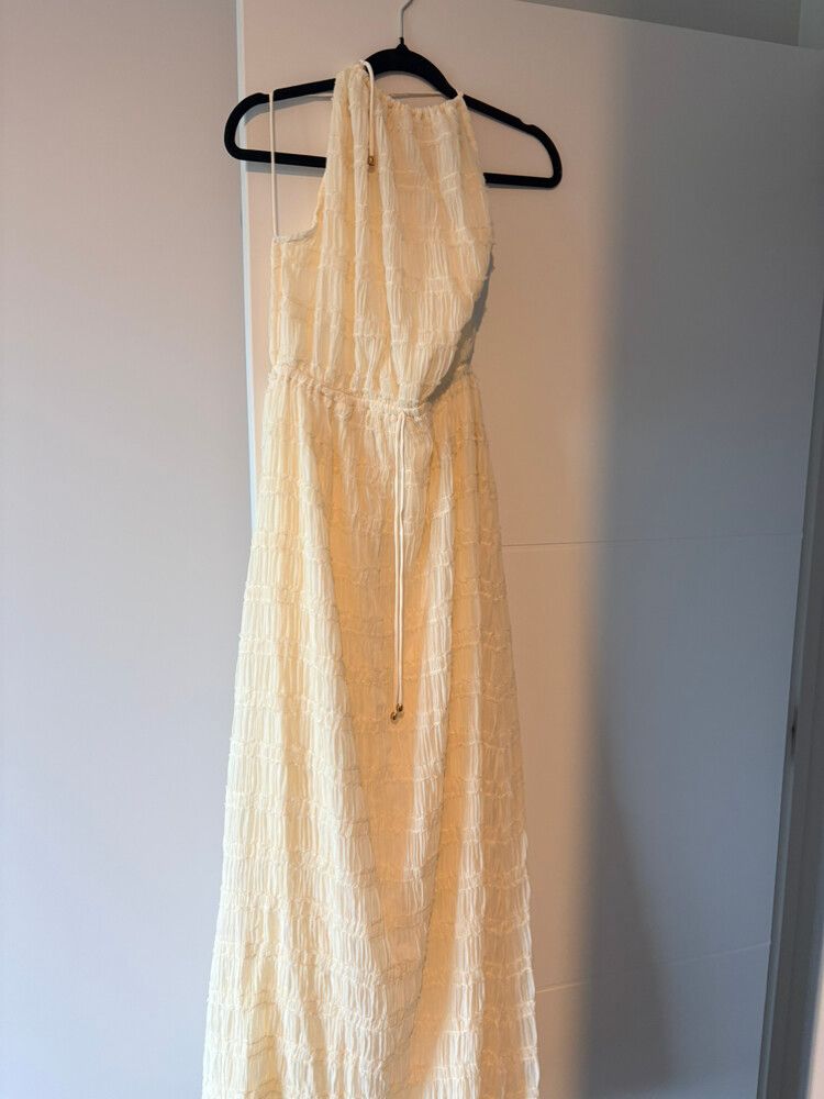 gold halter bridesmaid dress Gold Halter Thin strap Mermaid Sequin Simple Prom Bridesmaid Dress main image 1