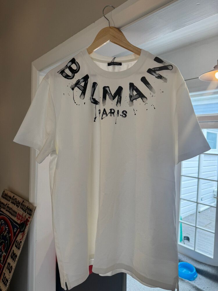 Balmain White T-Shirt