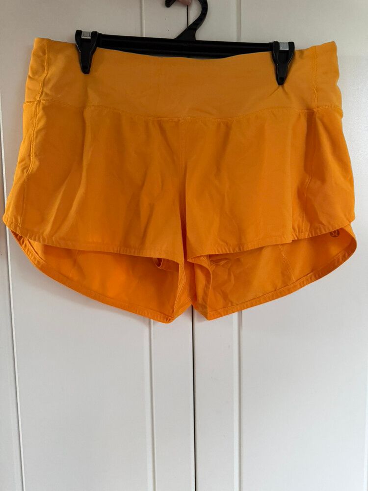 Lululemon Orange Shorts