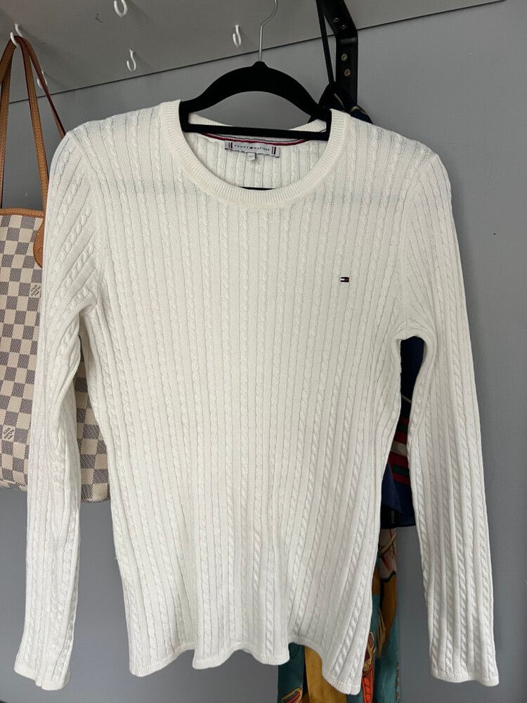 Tommy Hilfiger White Jumper