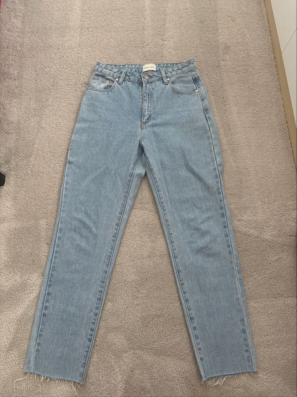 Abrand Jeans Light Blue Straight Leg Jeans