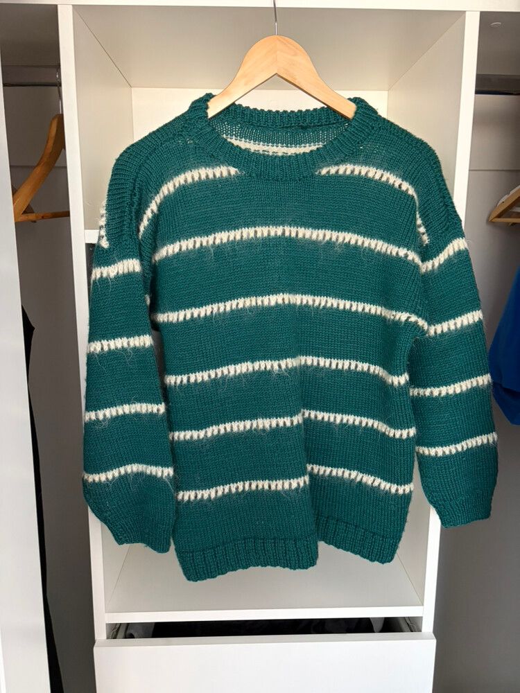 handmade striped jumper