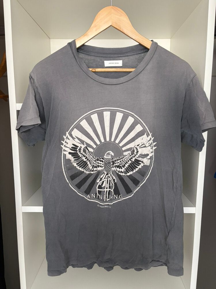 Anine Bing Grey T-Shirt