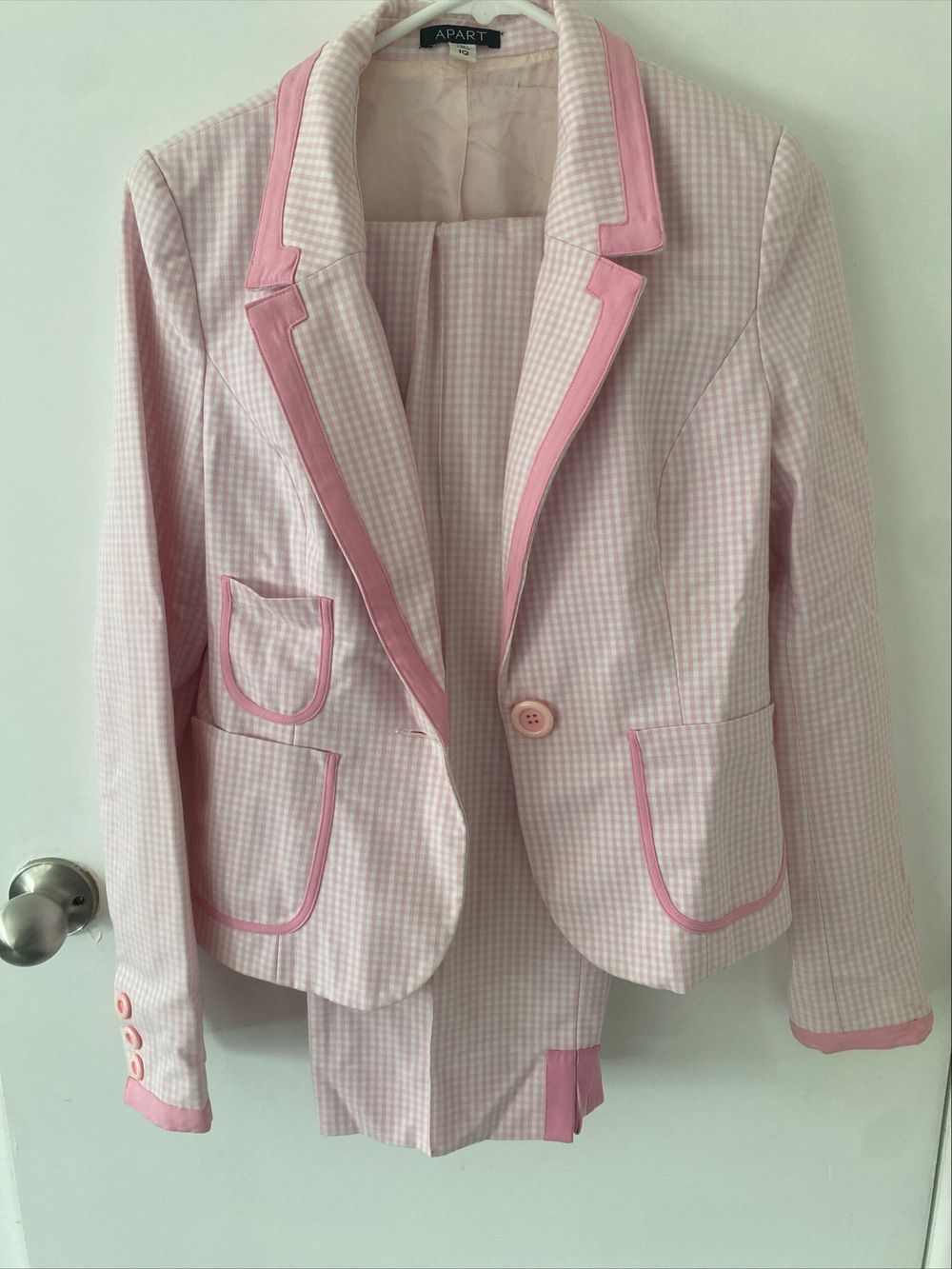Hello Barbie! Pink Gingham Suit