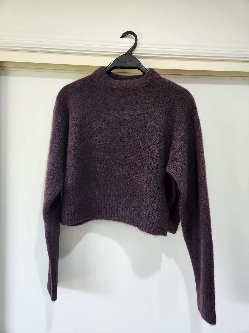 Zara Purple Knit Sweater size M