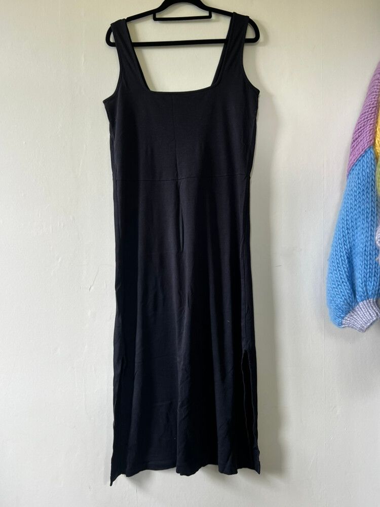 Vince Black Cotton Dress