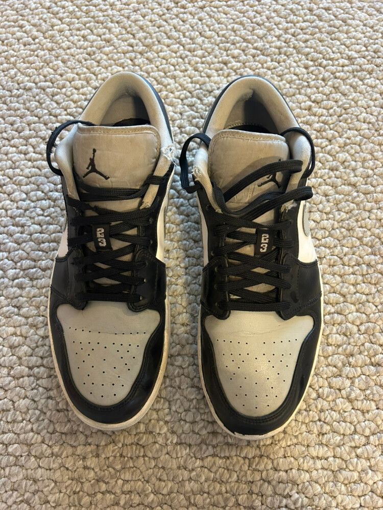 Air Jordan 1 Low – Black/Grey/White