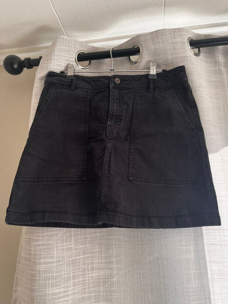 Denim miniskirt