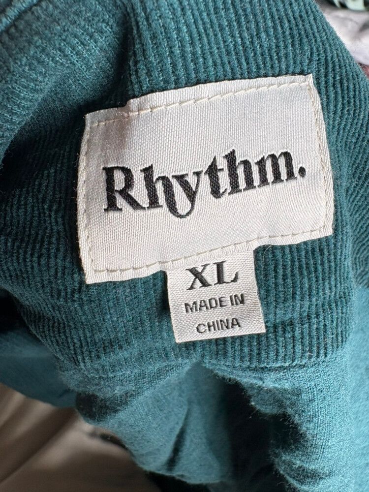 Rhythm Green Corduroy Shirt