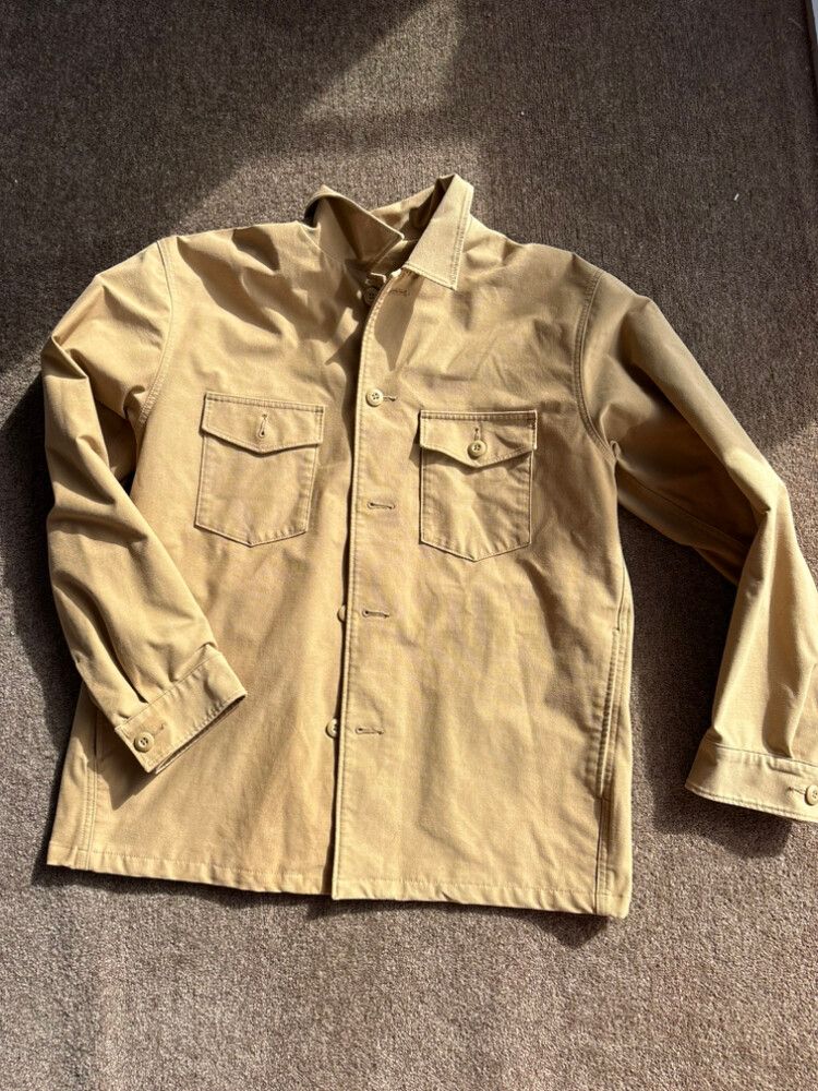 Uniqlo Beige Cotton Blend Jacket