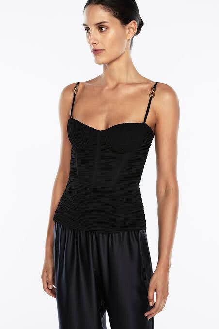 Manning Cartell Black Corset Top