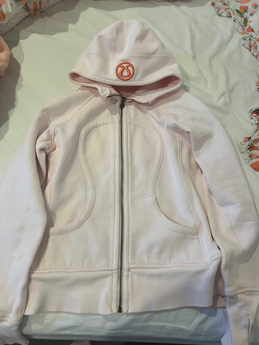 lululemon - strawberry milkshake scuba hoodie on Designer Wardrobe